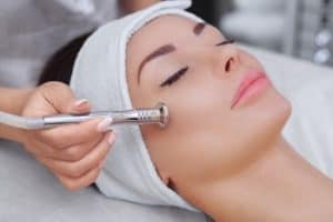 Microdermabrasion treatment